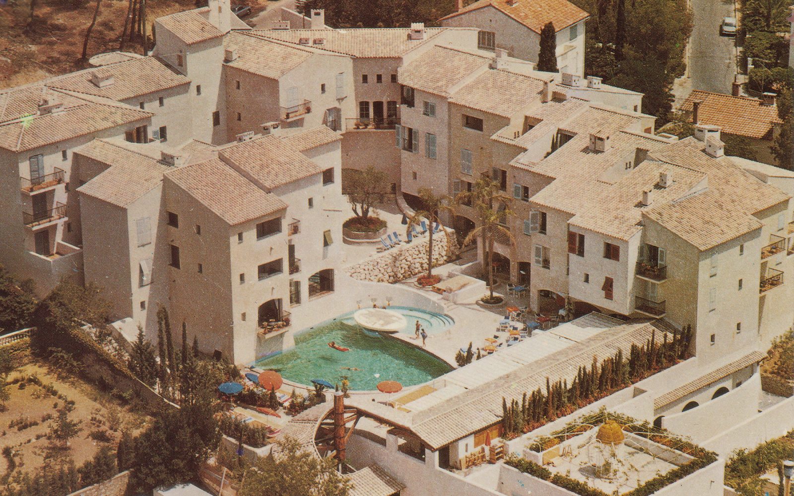 L'Hôtel Byblos Saint-Tropez en 1967